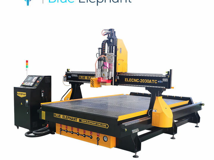 2030 Linear ATC CNC router with EOT-3 Oscillating Knife