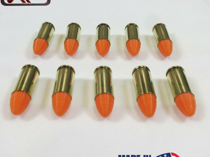 9mm Dummy Rounds - Dry Fire Ammo Training (5 Pack)