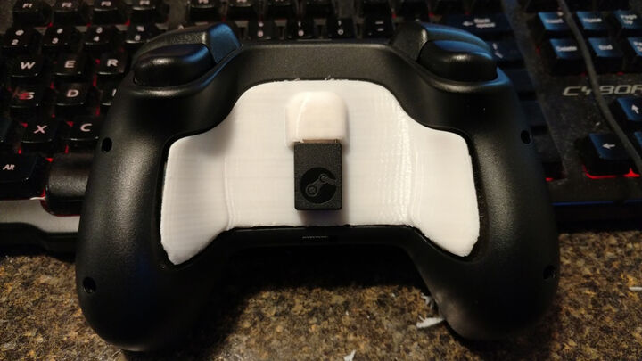Steam Controller With Usb Dongle Slot 3d Printable Model On Treatstock