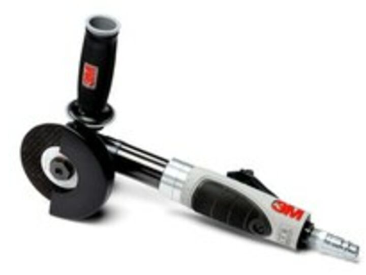 3M 28407 PNEUMATIC EXTENDED CUT-OFF WHEEL TOOL - 4 1/2 IN DIA - 18,000 RPM - 1 HP