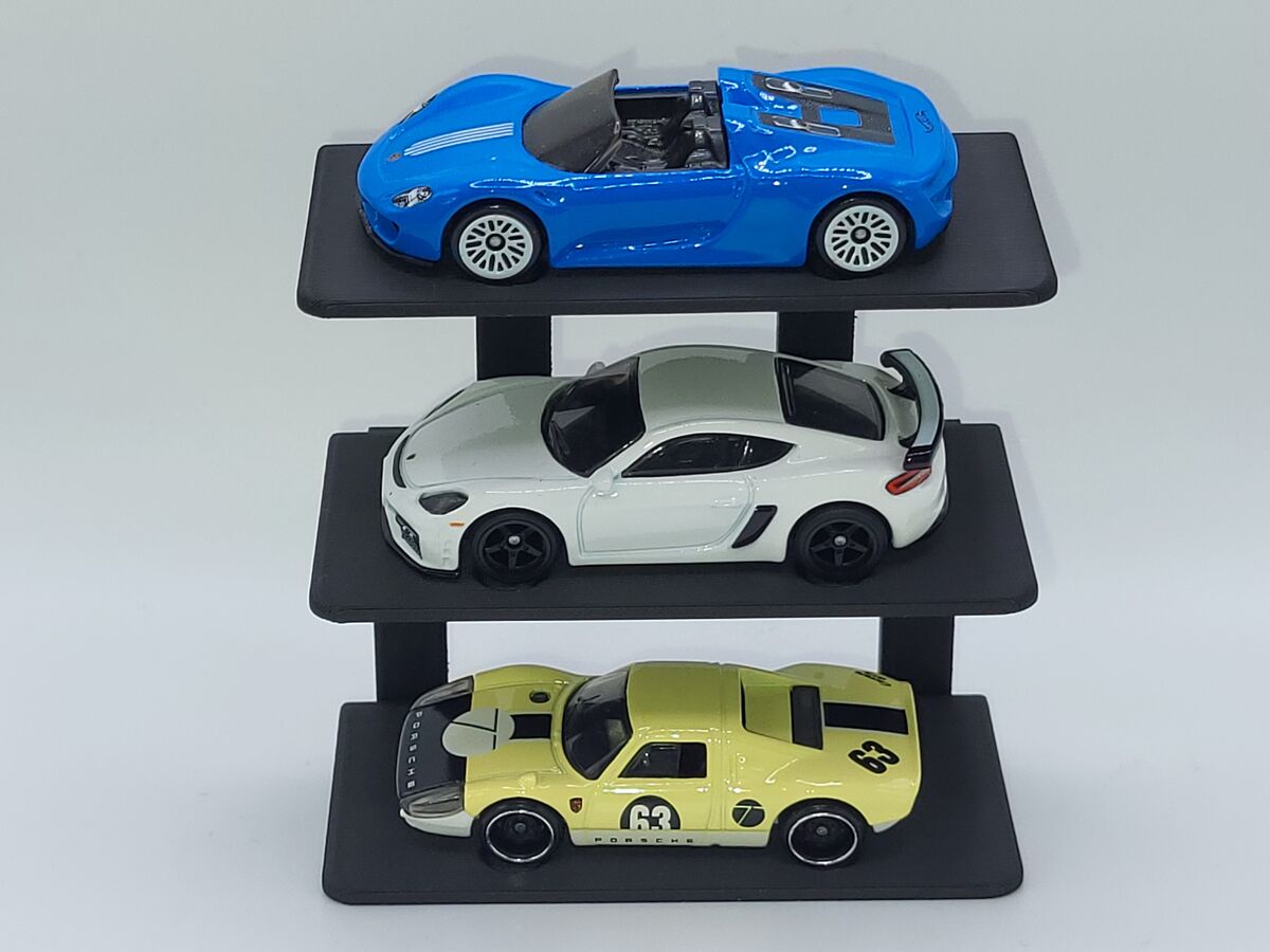 Carded Hot Wheels Display Stand for Mainline Blue Cards