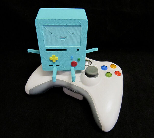 BMO from adventure time, with pinpeg snap in appendages