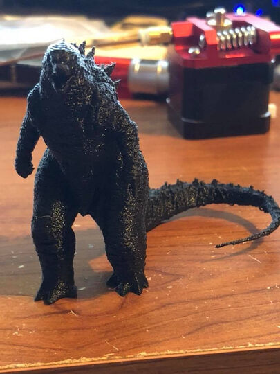 Godzilla remix - 3D Printable Model on Treatstock