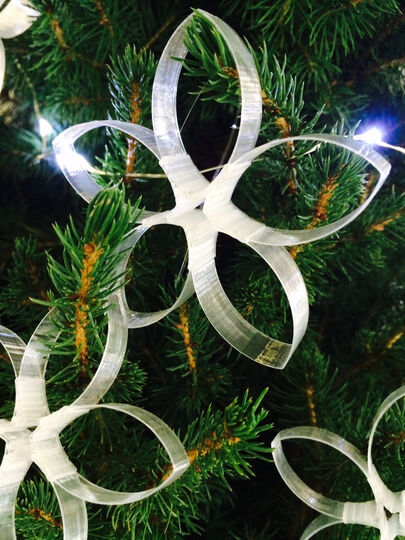 Christmas tree star decoration
