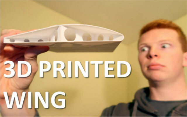 3D Printed wing
