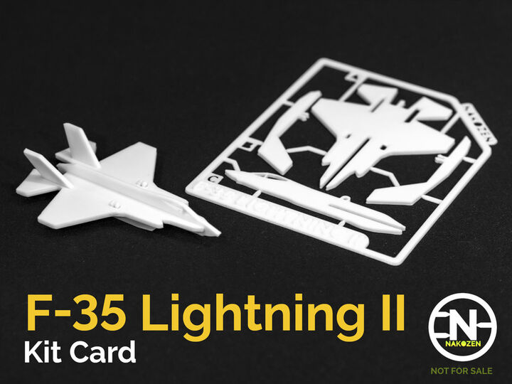 F-35 Lightning II Kit Card