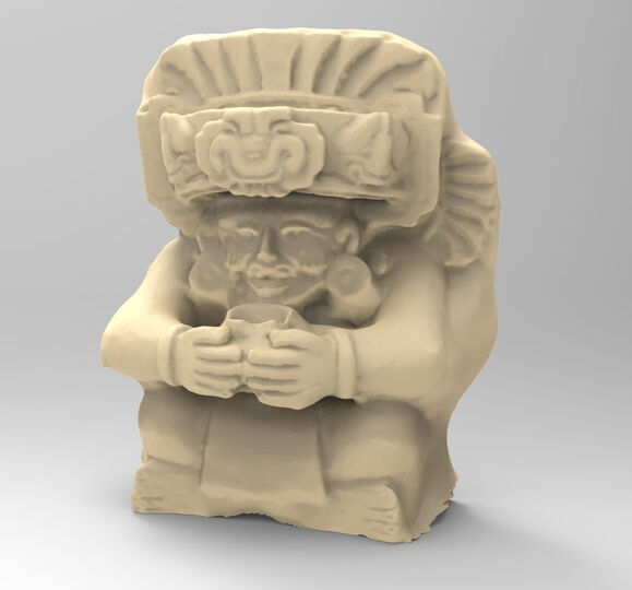 Ceramic urn, Zapotec (AD 200-800), Oaxaca State, Mexico
