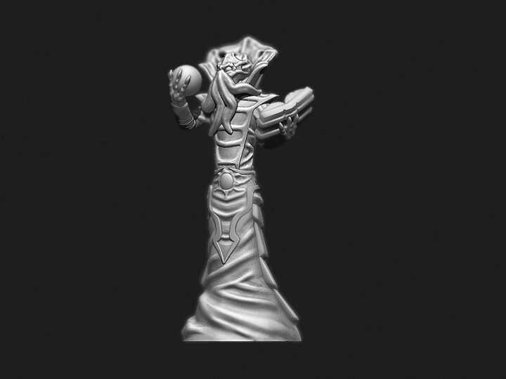 DnD miniature illithid mindflayer monster ver 2.0