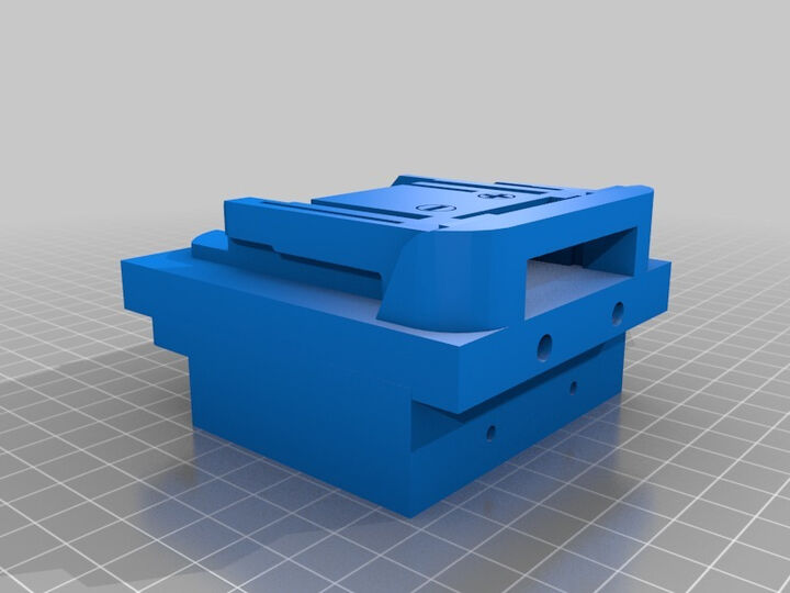 Aldi 20v Xfinity Battery to Makita 18V tools 3D Printable Model