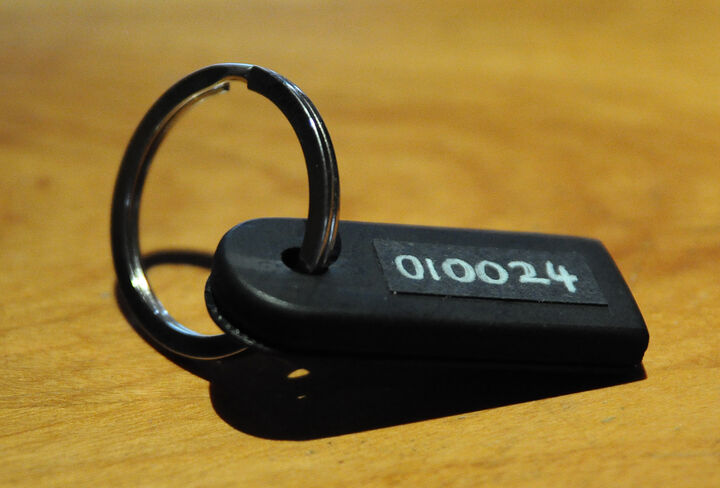 RFID key tag blank