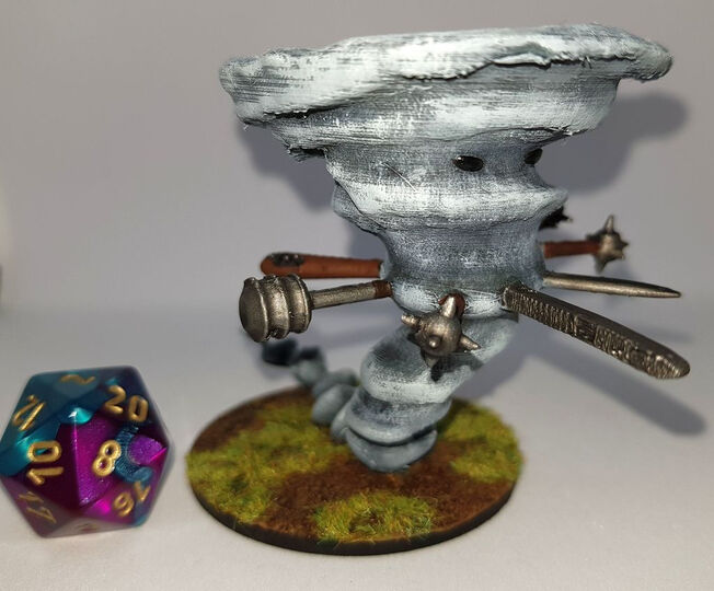Air Elemental for 28mm Tabletop Gaming