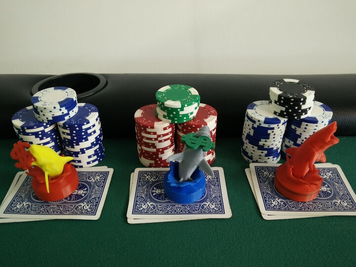 Shark Poker Card Capper