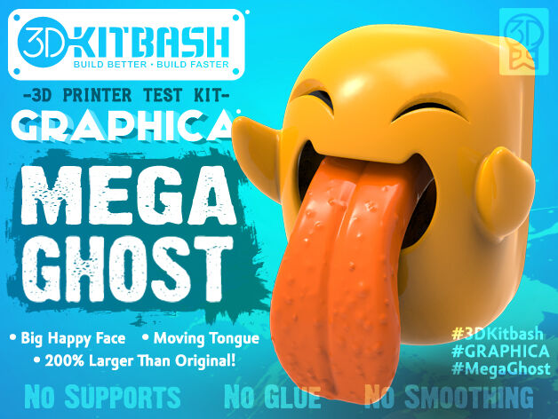 Graphica: MEGA Ghost - Print & Play - via 3DKitbash.com