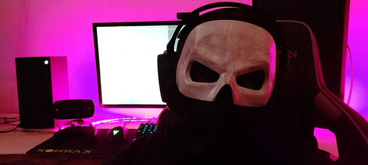 MW2 Ghost Mask 3d Print Warzone 