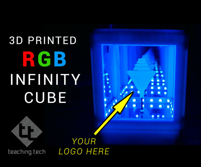 Infinity Cube (with logo option)