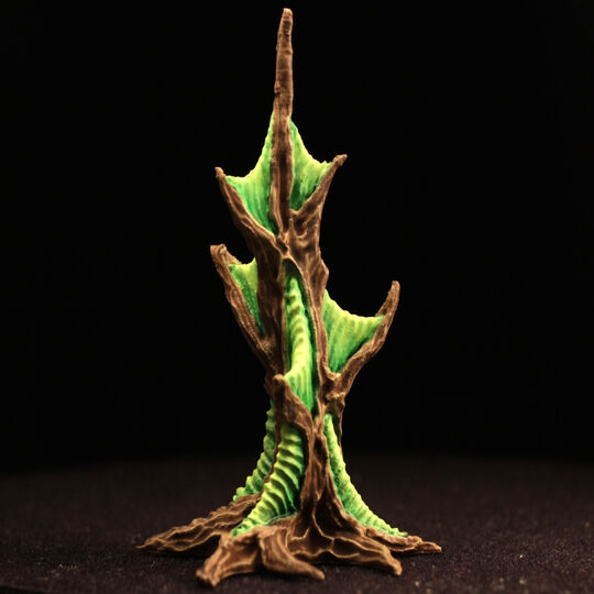 Tabletop plant: "Webbing Tree" (Alien Vegetation 17)