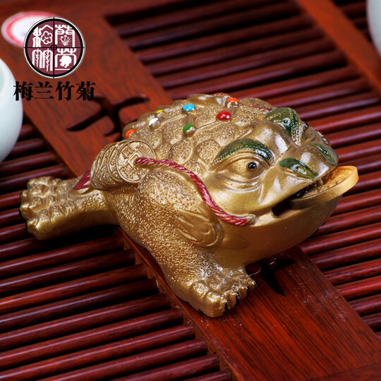 Lucky toad of Chinese keepsake