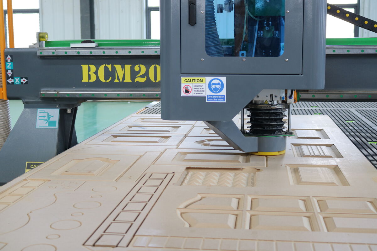 Large cnc machine for shop wood