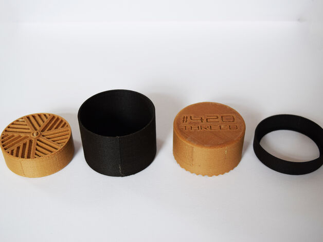 3D Printed custom Toothless Herb Grinder 1.0 from $25.00