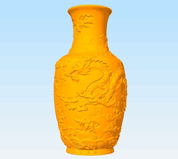 Vase of Dragon Pattern