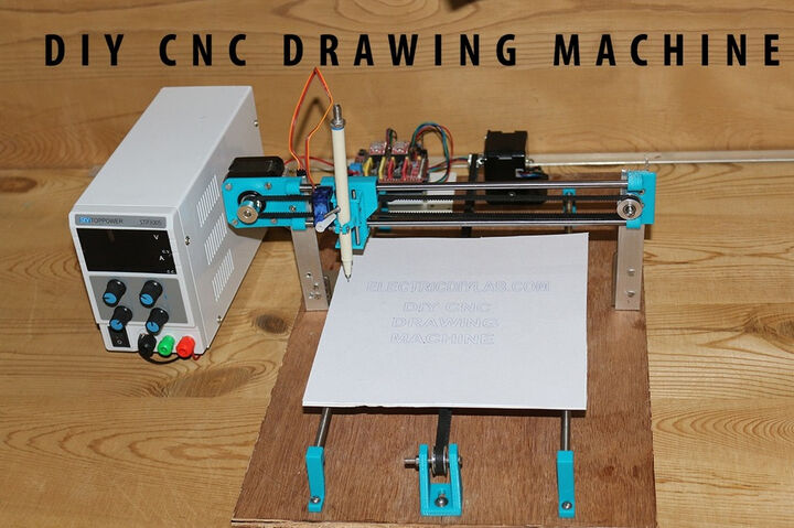How To Make A DIY Arduino CNC Drawing Machine At Home - YouTube