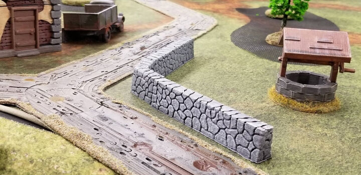 stone fence system - 28mm gaming