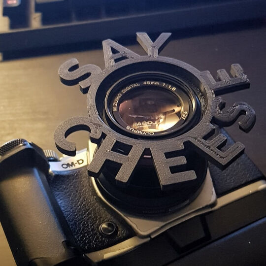 3D Printed Custom SAY CHEESE For Olympus 45mm Bayonet Mount From 0 00 3D Printed Custom SAY CHEESE For Olympus 45mm Bayonet Mount From 0 00