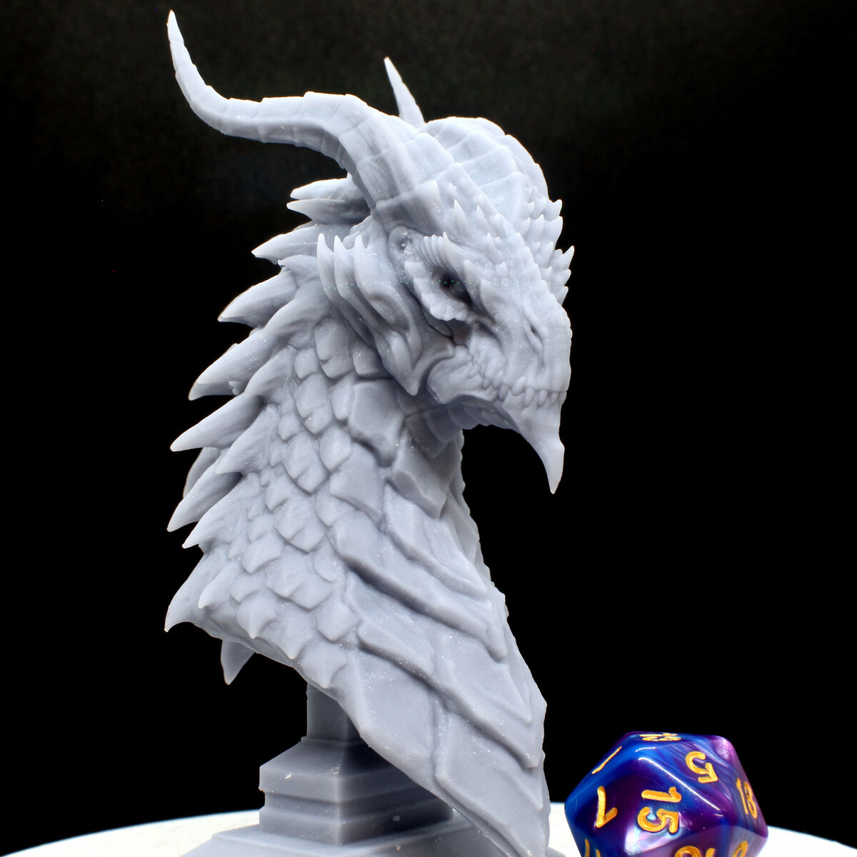 Lot de bustes de Dragons, figurines à peindre - Studio Warp