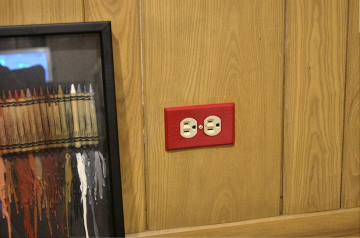 Man Cave Outlet Plate - WALLY - Wall Plate Customizer