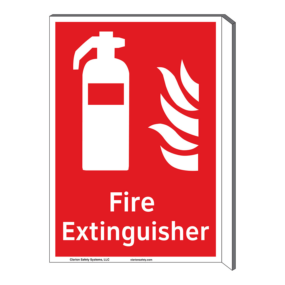 fire extinguisher sign