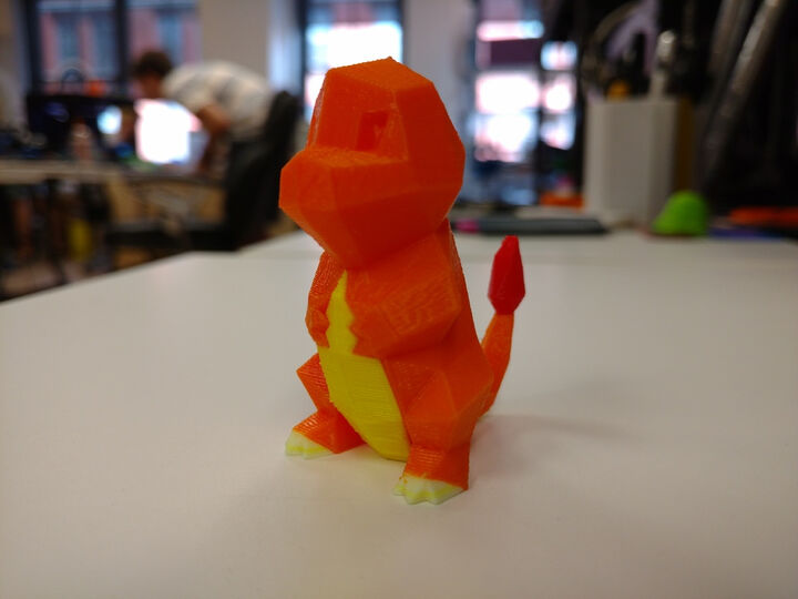 Color Low-Poly Charmander