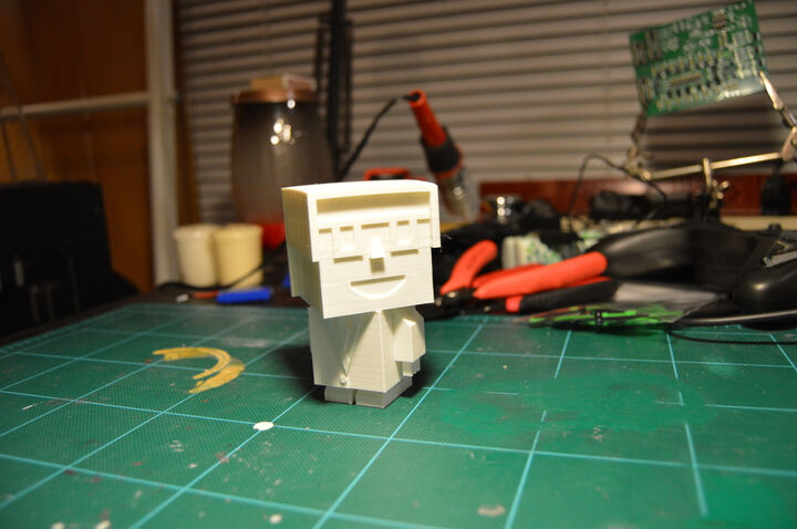 Blockhead with Articulated Head