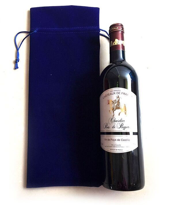 Buy Bottle Bag Wine Bottle Bag Velvet Promotional Bags online