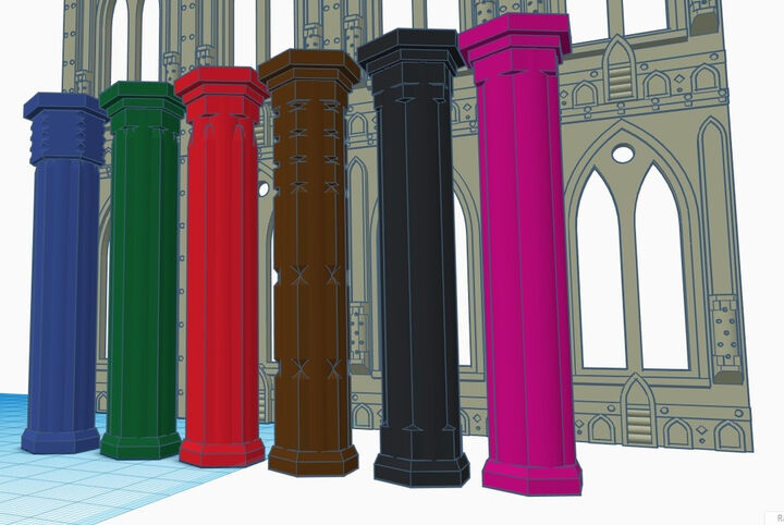 pillar for basilika 40k