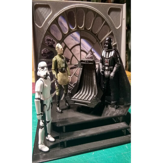 Throne Room Death Star Diorama 10cm Action Figures