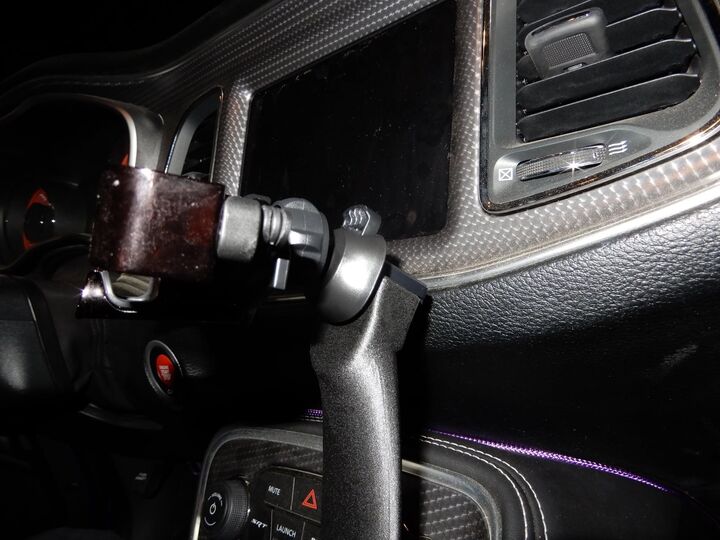Dodge Challenger Coin phone cup holder