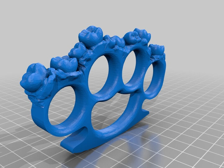 plastic knuckles, 3D models download