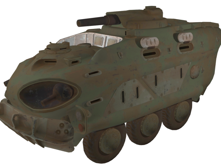 Military vehicle from fallout 4