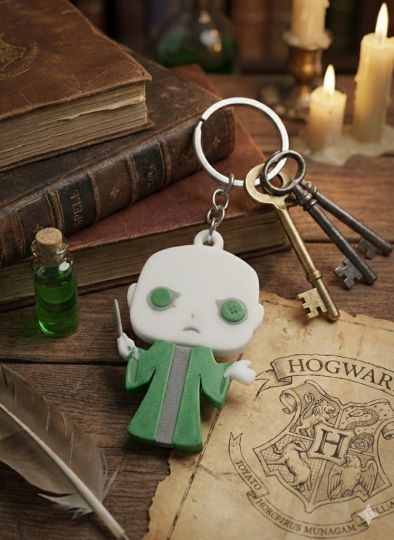 Lord Voldemort 3D Keychain - Dark Magic with Integrated NFC Chip