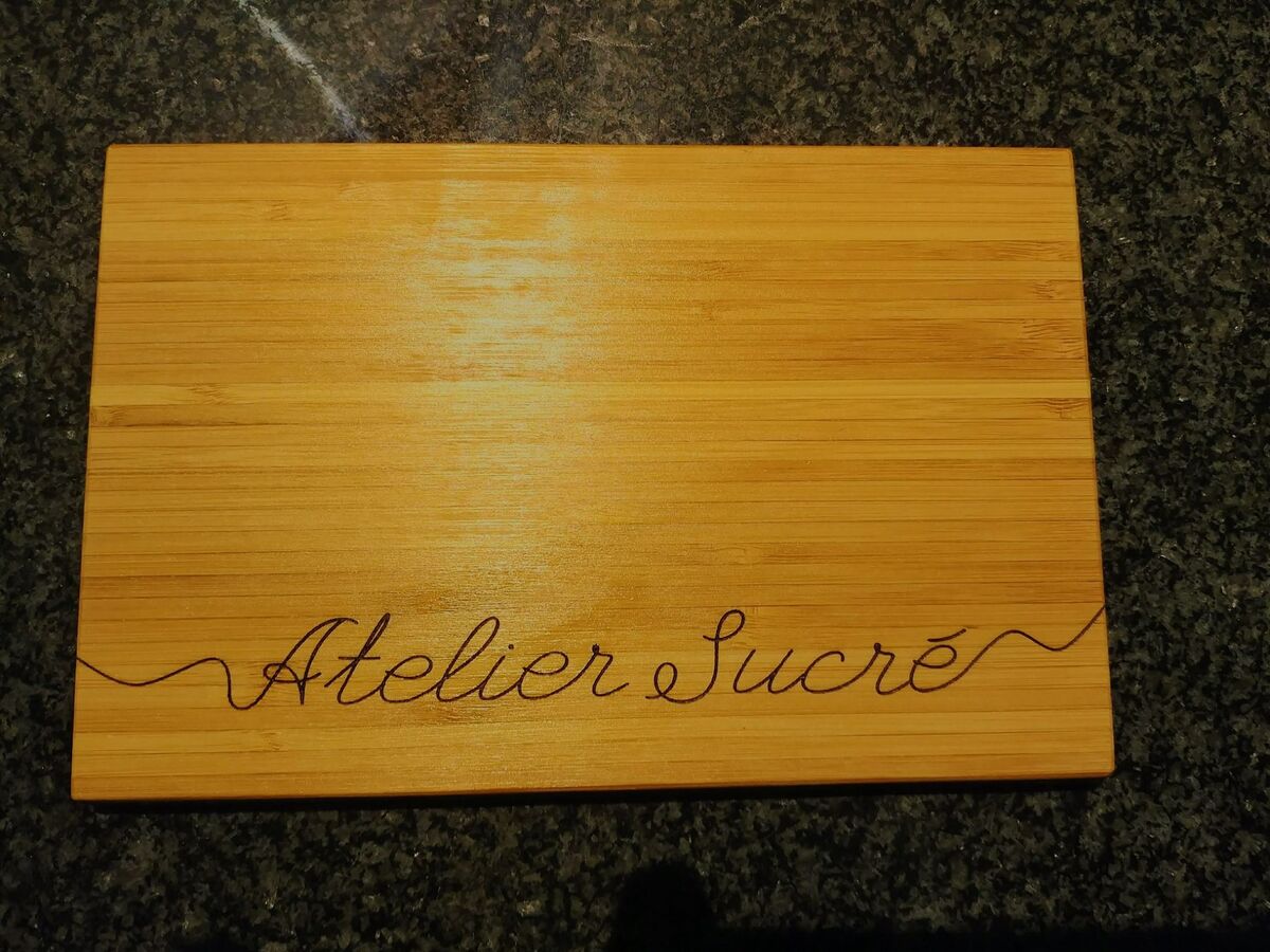 4 pack Mini Bamboo Cutting Boards 8.625 x 5.875 * Crafting * Laser Engraving