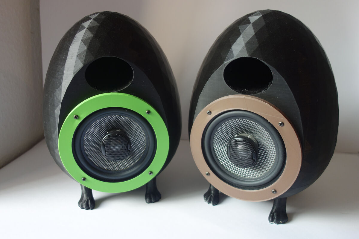 5" Inch Egg Speakers (DIY Kit) - Treatstock