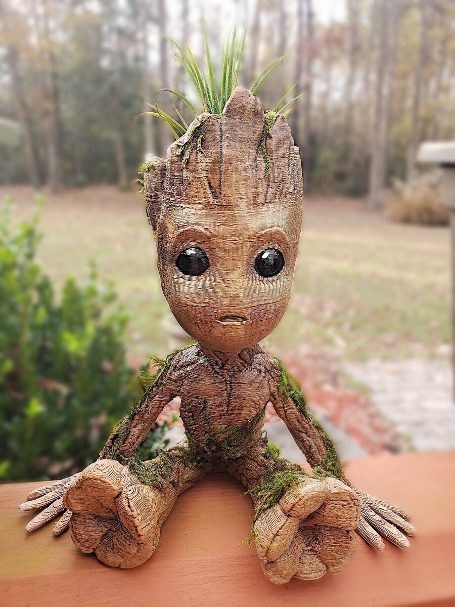Baby Groot Succulent Planter