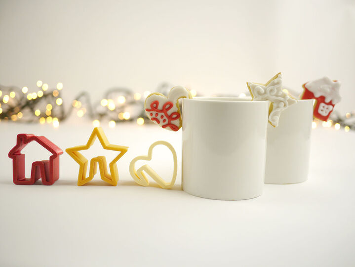 Mug Christmas Cookie Cutters