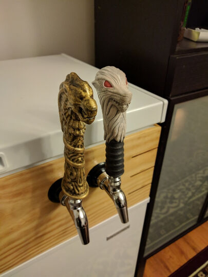 Oathkeeper tap handle - 3D Printable Model on Treatstock