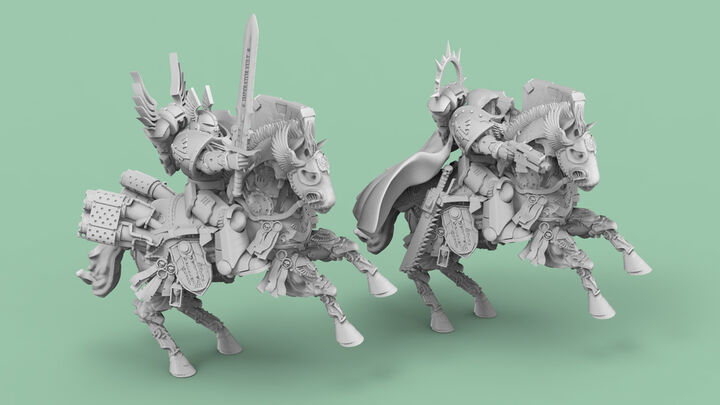 Cybernetic Horses for Angel Knights