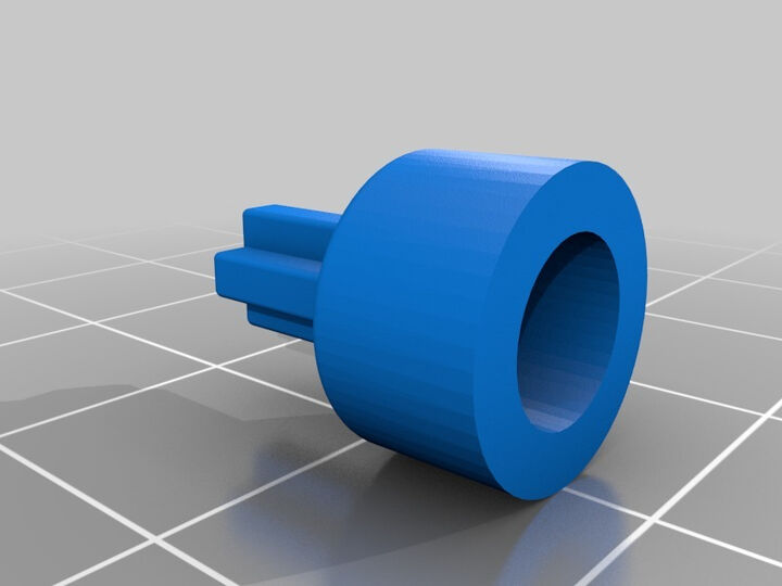 Standard Servo to Lego Axle Converter - 3D Printable Model on