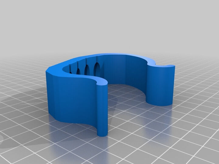 Intex Ultra Frame Pool Cover Clip V2 - 3D Printable Model on