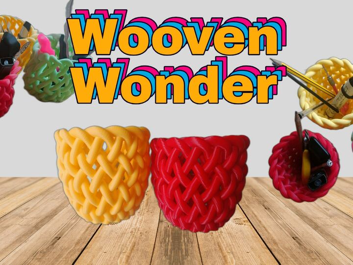 Woven wonder Desk Organizer