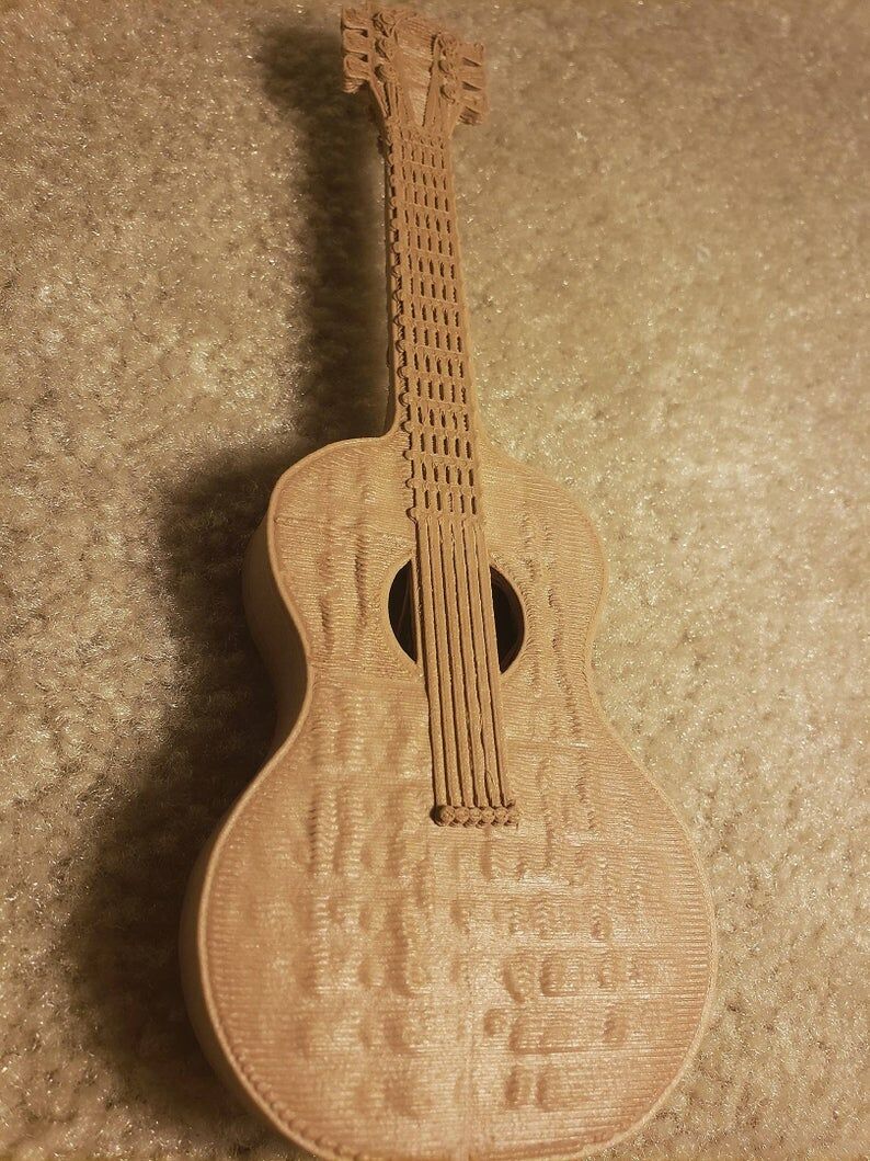 Wooden Acoustic Guitar Model Treatstock