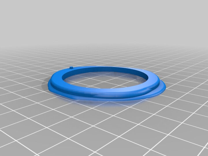 Lens adapter for Samsung Odyssey and Odyssey 3D Printable Model on